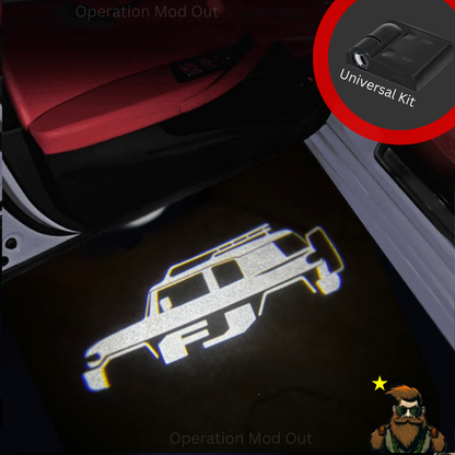 Toyota FJ Cruiser Door Lights | Welcome Lights | Projector [Universal Door Light Kit]