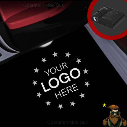 Custom Logo Design Toyota Door Lights | Your Logo | Your Design [Universal Kit]