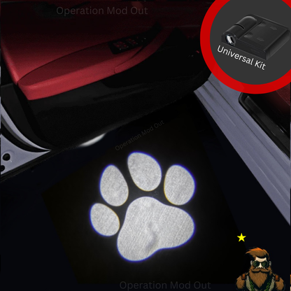 FurRunner Paw Print Door Lights [Universal Kit]