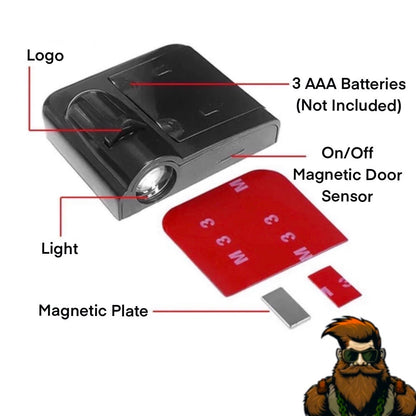 Toyota FJ Cruiser Door Lights | Welcome Lights | Projector [Universal Fit]